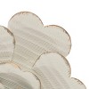 White Metal Layered Flower Wall Décor - Foreside Home & Garden - 3 of 4