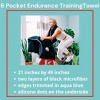 LOVMOR Indoor Cycling Towel,Handlebar Sweat Guard for Peloton,Echelon Bike - 2 of 4