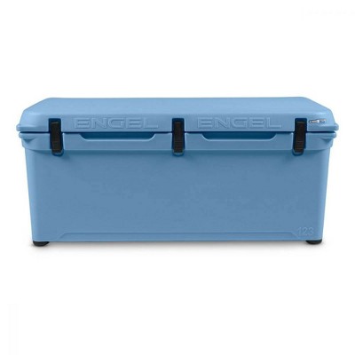 Engel 123 High Performance Durable Roto Molded 130 Can Cooler, Arctic Blue