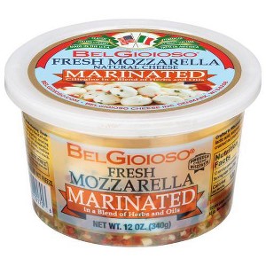 BelGioioso Marinated Fresh Mozzarella Cheese Cup - 12oz - 1 of 4