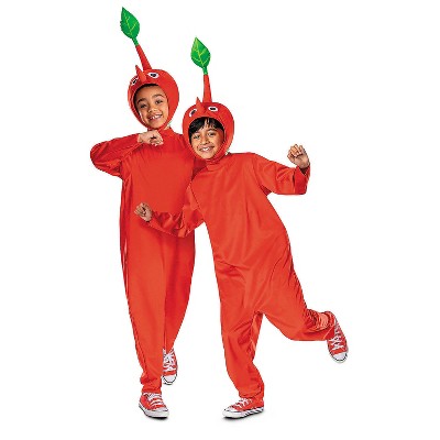 Nintendo Kids' Red Pikmin Halloween Classic Costume Jumpsuit - Red - 4-6