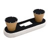 NicBex Modern Mushroom-Shaped Boucle Ottoman Dining Bench with Sturdy Wooden Base,Upholstered Long Bench for Living Room,Bedroom - 4 of 4