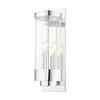 Livex Lighting Hillcrest 3 - Light Wall Light in  Polished Chrome - 3 of 4