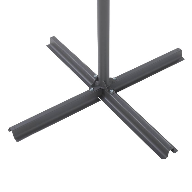9.5' UV Resistant Offset Tilting Cantilever Patio Umbrella - CorLiving, 5 of 12