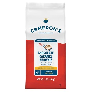 Cameron's Chocolate Caramel Brownie Light Roast Ground Coffee - 12oz - 1 of 4