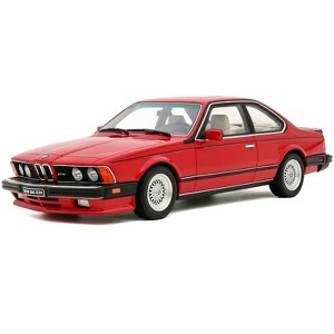 1986 BMW E24 M6 Henna Red Limited Edition to 3000 pieces Worldwide 1/18 Model Car by Otto Mobile - 1 of 4