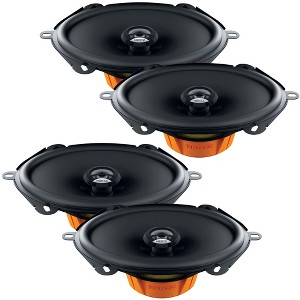 Hertz Two Pairs of DCX-570.3 Dieci Series 5X7/6X8" Coaxial Speakers - 1 of 4