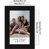Americanflat 2x3 Picture Frame in Black - Use as 2x3 Frame for Instant-Print Photos - Mini Picture Frame with Crystal-Clear Glass, Hanging Hardware - 3 of 4
