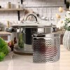 Oster Sangerfield 5 Piece 4 Quart Stainless Steel Dutch Oven with Lid and 3-Section Dividers - 4 of 4