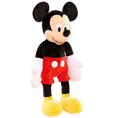 Disney Mickey Mouse Jumbo Plush Toy 40" in Red and Yellow