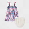 Baby Girls' Gingham Dress - Cat & Jack™ - 2 of 4