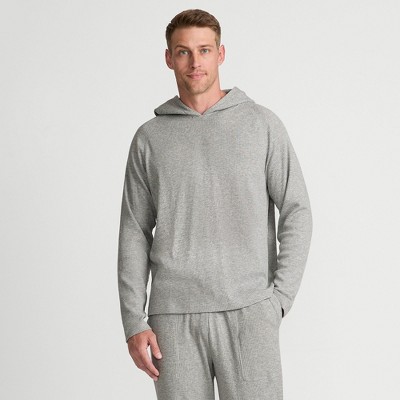 Lands' End Men's Brushed Rib Hoodie