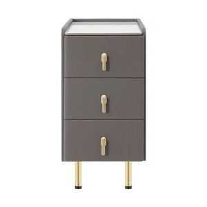 YIYIBYUS Bedside Cabinet with Drawers, Narrow Nightstand for Bedroom - 1 of 4
