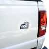 UNH Secondary Logo  Automotive Car Window Locker Circle Bumper Sticker - 4 of 4