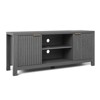 Mid Century Modern TV Stand for 65" TVs, Storage Cabinet & Open Shelves, Wood Entertainment Center for Living Room - 2 of 4