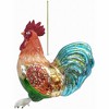 Kurt Adler Noble Gems Glass Ornament for Christmas Tree, Rooster - 2 of 4