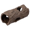 Unique Bargains 4.92x2.20x2.24 Inches Resin Aquarium Hideaway Rock Cave Fish Tank Decoration Brown - 3 of 4