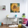 Stupell Industries Tiger in Tropical Jungle Kids' Safari Animal Canvas Wall Art - 2 of 4