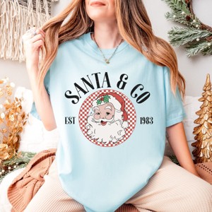 Simply Sage Market Santa and Co Garment Dyed Tee - 1 of 4