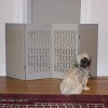 Cardinal Gates Decorative Freestanding Pet Gate - Expandable Indoor Barrier for Small to Medium Pets - 3 of 4