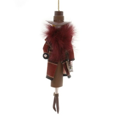 De Carlini Italian Ornaments 7.5 Inch Vanessa In Vermont Christmas Tree Ornament , Christmas Decor Italian Christmas (1PC)