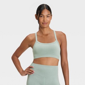 Women's Modal Seamless Light Support Sports Bra - All In Motion™ - 1 of 4