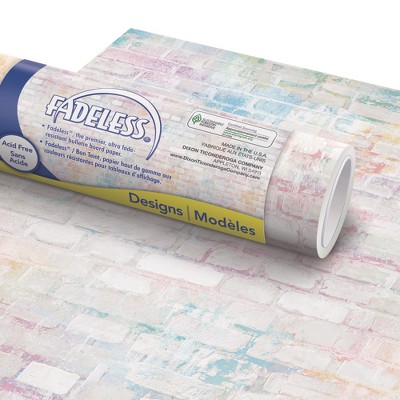 Graffiti Wall Fade-Resistant Mixed Media Bulletin Board Paper, 48" x 12'