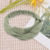 Unique Bargains Women's Simple Solid Elastic Cross Headwrap 1 Pc - 4 of 4