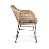 WestinTrends 3-Piece Wicker Outdoor Patio Conversation Set - 3 of 4