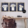 Stupell Industries Navy Blue Flower Bouquets 3pc Floating Frame Art Set - 3 of 4