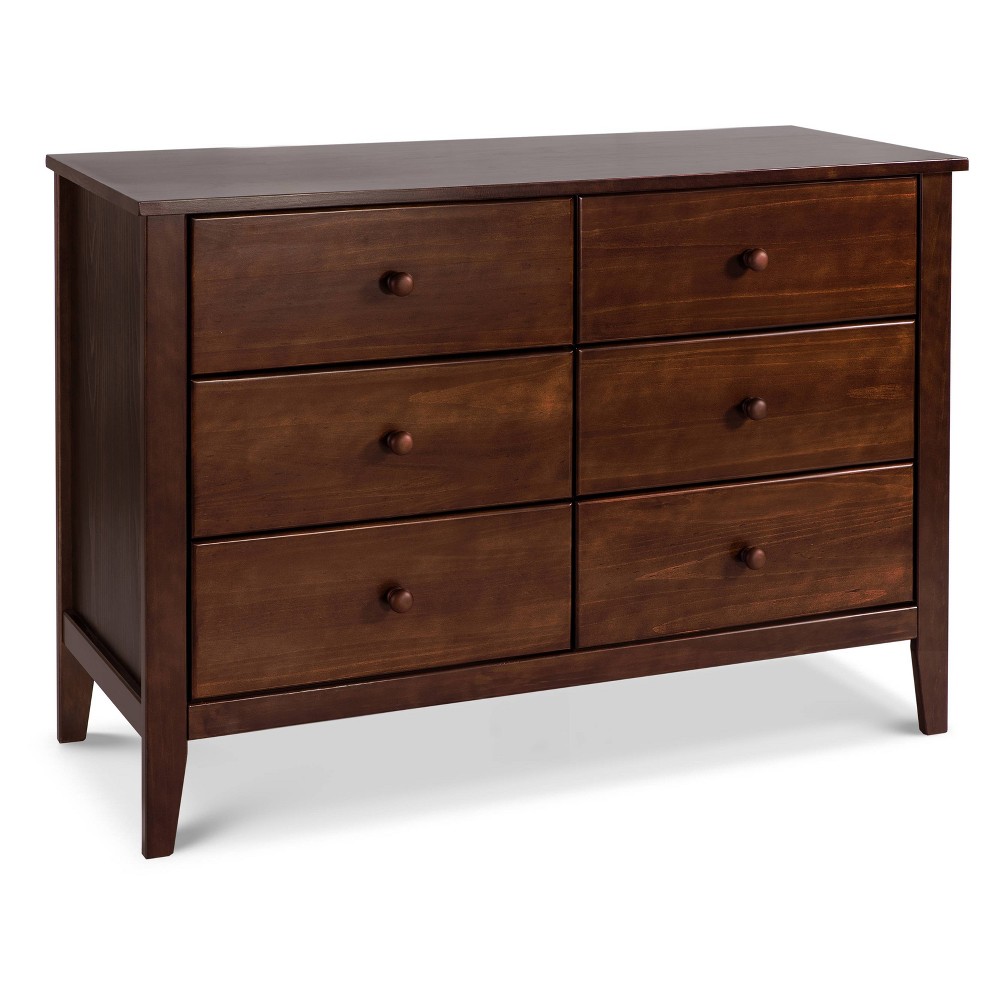 Photos - Dresser / Chests of Drawers Carter's by DaVinci Morgan 6 Drawer Double Dresser - Espresso