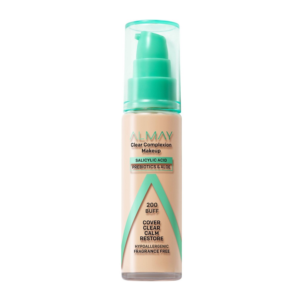 UPC 309970165727 product image for Almay Clear Complexion Foundation - 200 Buff - 1 fl oz | upcitemdb.com