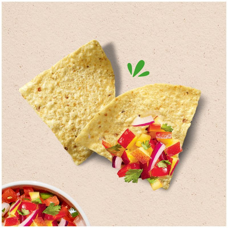 Late July Snacks Thin and Crispy Organic Tortilla Chips with Sea Salt - 10.1oz, 2 of 13