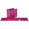 Davis Group 4pk 5" Premium Economy Angled D-Ring Binder Pink: Easyview, 700 Sheet Capacity, Hard Cover, 2 Pockets - 2 of 4