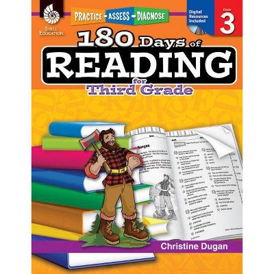 180 Days of Reading for Third Grade - (180 Days of Practice) by  Christine Dugan (Paperback)