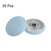Unique Bargains Round Metal Sewing Cloth Covered Button 10 Pcs - 3 of 4