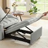 ORRD 3-in-1 Convertible Sleeper Chair Bed with Storage Pockets – Black - 4 of 4