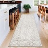 Washable Runner Rug 2x6 Runner Modern Non Slip Kitchen Rugs Geometric - 3 of 4