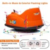12V 2-Speeds Electric Ride On Bumper Car for Kids Toddlers, 360 Degree Spin Sticker Baby Bumping Toy Gifts W/Remote Control, LED Lights, for 3-8 - 3 of 4