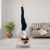 VEVOR Yoga Headstand Bench, 300 lbs Capacity Yoga Inversion Chair for Family Gym, Headstand Trainer with Wood Frame & PU Pad, Black - 2 of 4