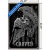Trends International Jim Baldwin - Carved Helmet Framed Wall Poster Prints - 3 of 4