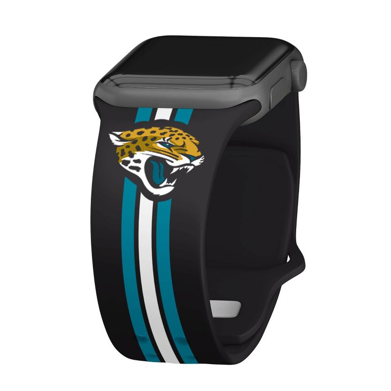 NFL Jacksonville Jaguars Wordmark HD Apple Watch Band, 1 of 4
