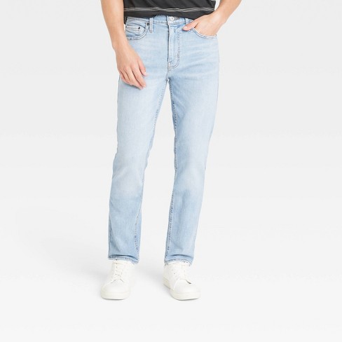Men's Slim Fit Jeans - Goodfellow & Co™ Light Blue Denim 30x30 : Target