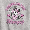 Boys' - Disney - Living In The Moment Graphic Long Sleeve Fleece Sweatshirt - 2 of 4