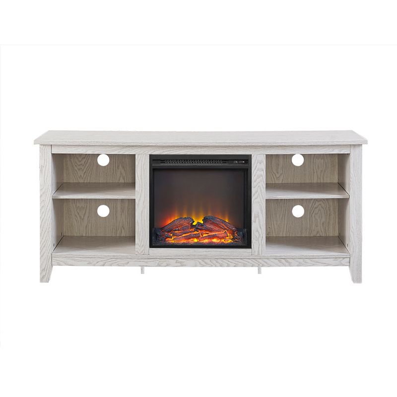Ackerman Modern Transitional Fireplace TV Stand for TVs up to 65" - Saracina Home, 5 of 6