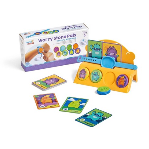 Hand2mind Worry Stone Pals Sensory Wristband : Target