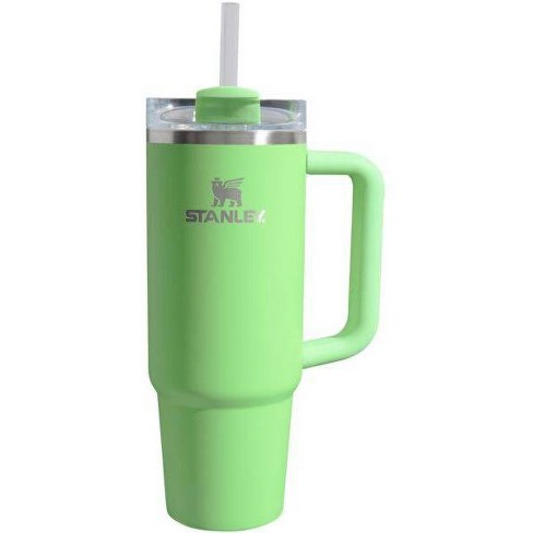 Stanley 30 Oz Stainless Steel H2.0 Flowstate Quencher Tumbler Feather Green  : Target