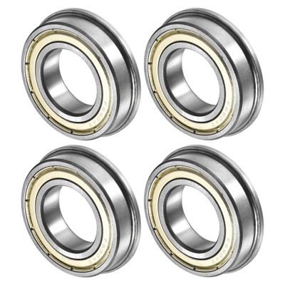 Unique Bargains Chrome Steel Durable Multipurpose Use Flanged Ball Bearing