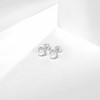 Girls' Sophisticated Pearl Screw Back Sterling Silver Earrings - In Season Jewelry - 4 of 4