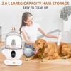Pet Hair Clipper Set, Multifunctional Cat and Dog Hair Clipper, 5 Pieces Professional Pet Grooming Tools, with 2L Hair Storage - 2 of 4